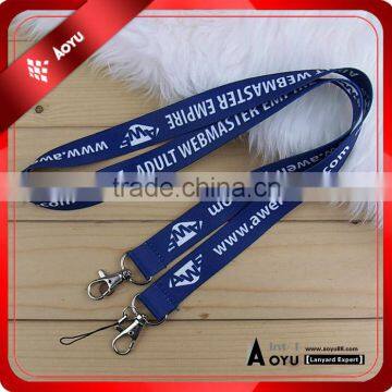 Double Clip Double Sided Lanyard