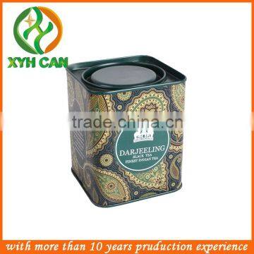 xing yu heng unique designed food grade tea can