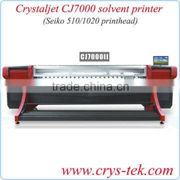 3.2 Crystlajet CJ7000 solvent printer