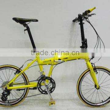 20" 16speed mini folding bike for hot sale