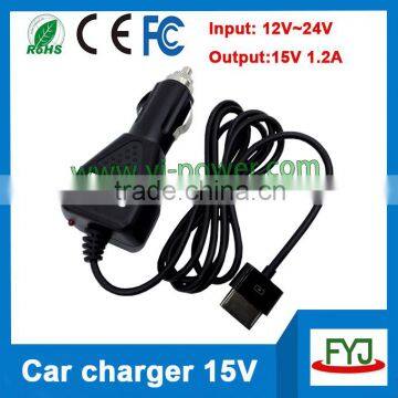 Wholesale Rohs Car Charger 15v 1.2a 18w for Asus Vivobook VivoTab RT TF600T TF701 TF810C photo-3