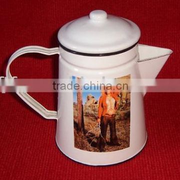 coffee pot, enamel, teapot