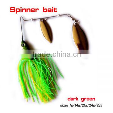 spinner bait hook , colorful fishing lure