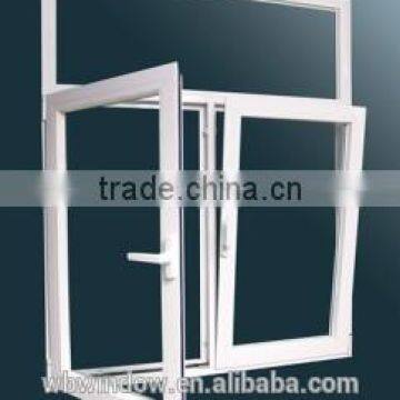 Pvc Turn And Tilt Window Tilt Open Window Cheap House Window photo-2