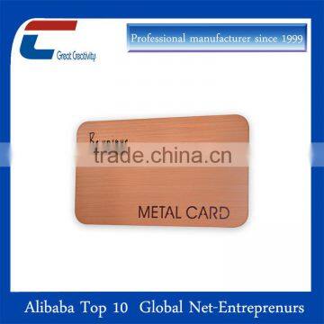 metal card/stainless steel metal business cards/black metal business cards