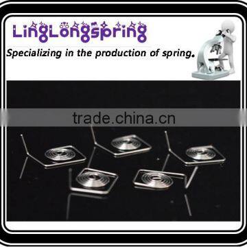 Battery coil spring