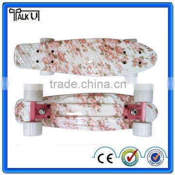 Professional Adult Skateboard Complete Wheel Trucks Maple Deck Fish Skateboard