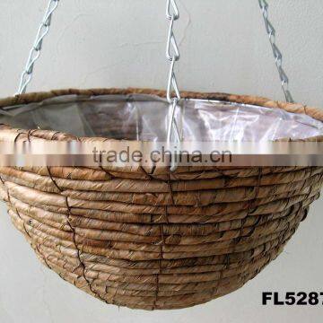 Banana Leaf Hanging Basket