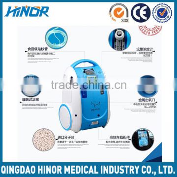 Portable lithium battery oxygen generator electric oxygen concentrator