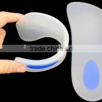 New products high quality 3/4 length silicone insoles for shoes