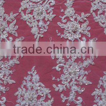 Tower shape double edged trimming lace