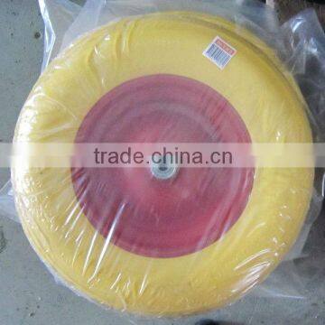 4.00-8 PU foam filled wheelbarrow wheel