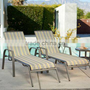 Poolside Sling Chaise Lounge Set