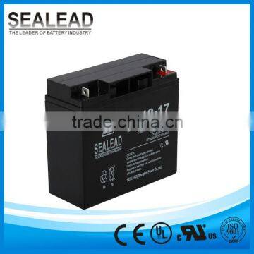 12 voltage storage battery 17ah lead acid battery