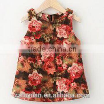 Princess Girls Summer Embroidery Vest Dress Without Sleeve With Traditional Styles photo-5