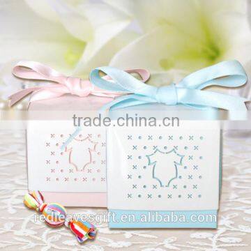 High quality custom design baby shower candy gift box wholesale