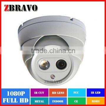 Indoor Sony Sensor 1920*1080 2Mega Pixel TVI camera 1080P 1pc Dot Array Security Dome HDTVI Camera Compatible with Hikvision DVR