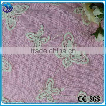 Wholesale Net Embroidery Butterfly Lace Fabric for Garment photo-3