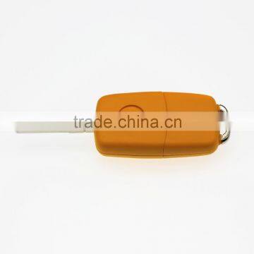 VW Car Sheet Remote Key With Orange Color for Beatles, Passat photo-3