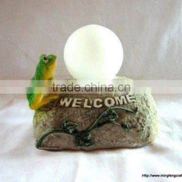 Polyresin Garden Solarlight Decoration Crafts