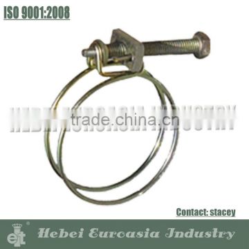 Stainless Steel Double Wire Hose Clamp