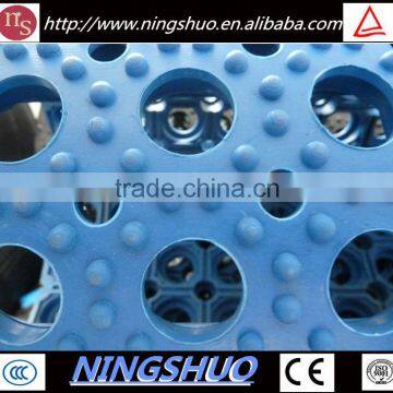 Indoor use anti slip porous rubber kitchen mat