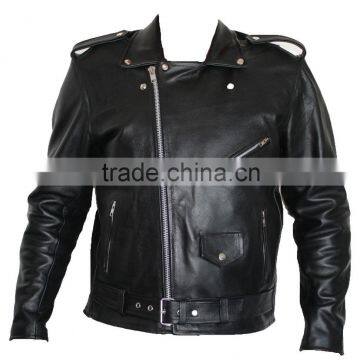 Brando Motorbike leather Jacket/ Moto Leather Jacket For Men