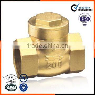 sanitary 1 2 inch water brass swing check hydraulic valve