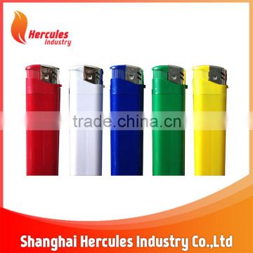 HL-09200S Disposable butane plastic electronic solid lighter