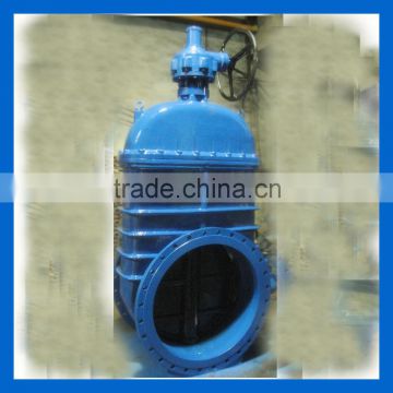 Ductile Iron DIN3352 DN900 PN10 Resilient Seated gate valve