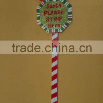 HOME GARDEN STOP SIGN Decorative Garden Signs BSCI Certificate YIWU Export Agent