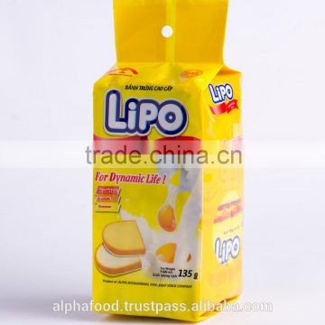 LIPO Cream 135g/bag Egg cookies