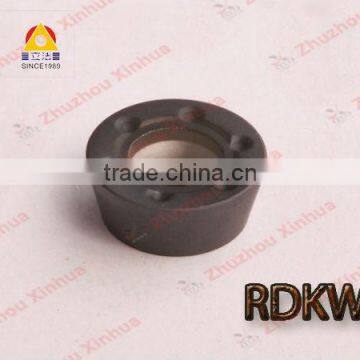 ISO Cemented carbide cutting inserts face indexable tools RDKW