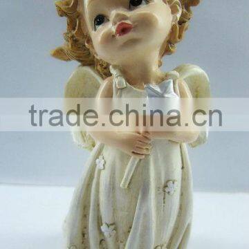 Resin angel scupture, cute baby angel design