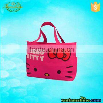 reuseable canvas hello kitty lovely shopping bag