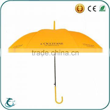 New design advertising waterproof girls umbrella straight