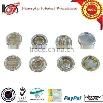 Shiny Prong Snap Button With Cap