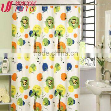 3d shower curtain printing shower curtain