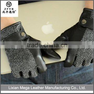 Newest design high quality Best Seller Leather Gloves