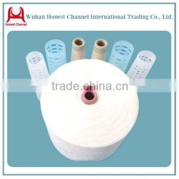 High Popularity Polyester Thread Yarn for Knitting 100% Polyester Spun Yarn photo-2