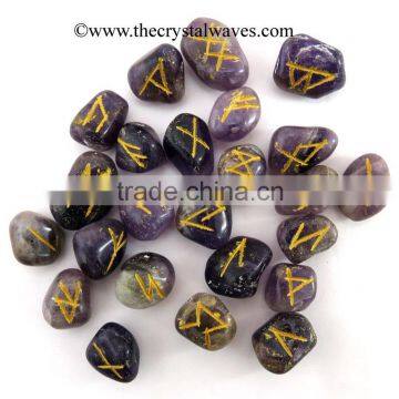 Amethyst Tumbled Rune Sets