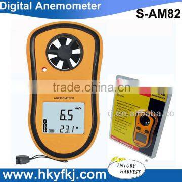 Portable digital wireless anemometer