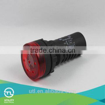 AC 220V Red LED Power Indicator Pilot Single Light Lamp 22mm With CE Certification photo-2