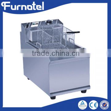 Multifunctional with CE certificate Electric 1-Tank and 1-Basket fryer machine