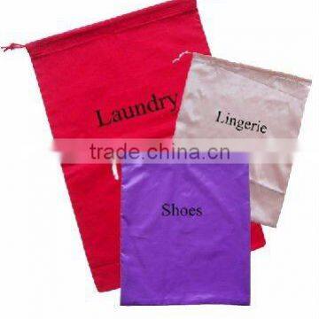 polyester laundry bag drawstring