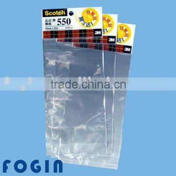 Chinese BOPP header packaging bags