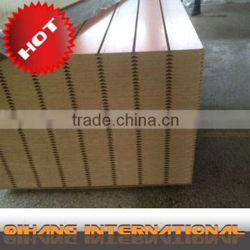 high quality 15mm slotted mdf sheet for supermarket