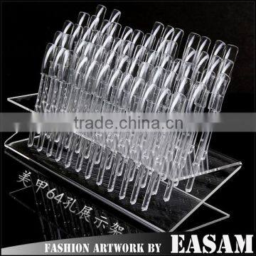 64 holes Z shape nail art display/nail polish color display