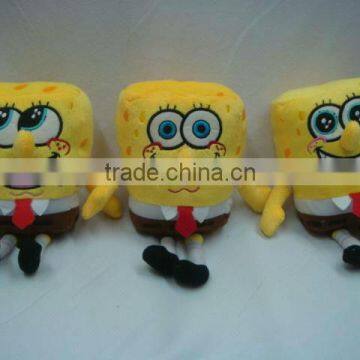 HI sponge bob stuffed toy