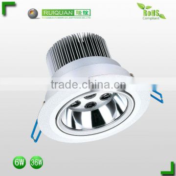 Aluminum cold forging heatsink for led ceiling light